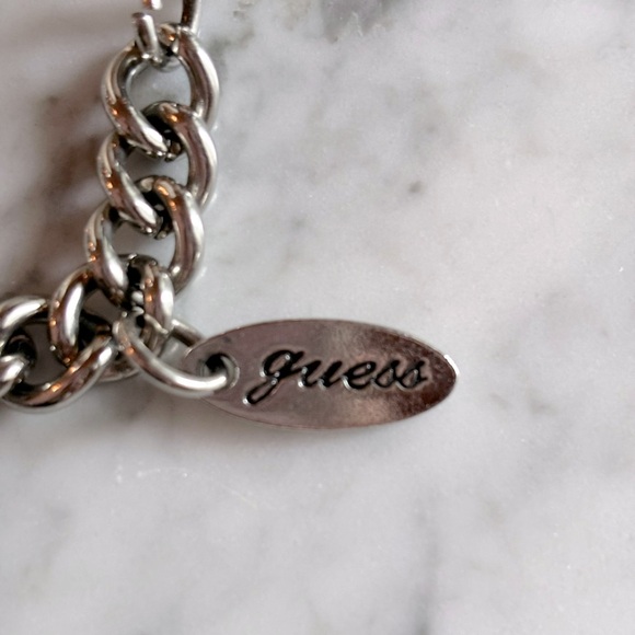 Guess Metal Charm Keychain - Picture 6 of 7